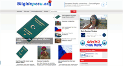 Desktop Screenshot of bilgideposu.org